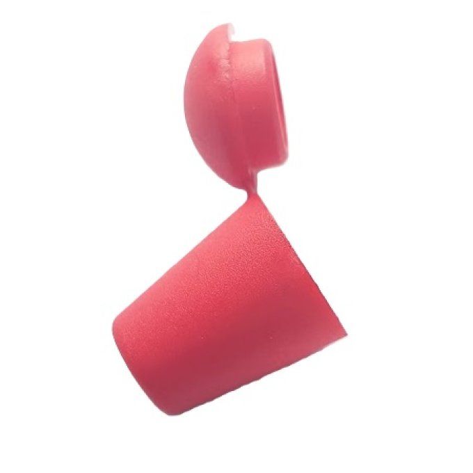 Bouchon stop cordon - Rouge rosé