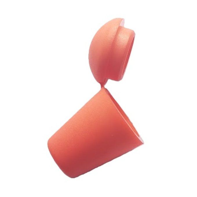 Bouchon stop cordon - Rose saumon