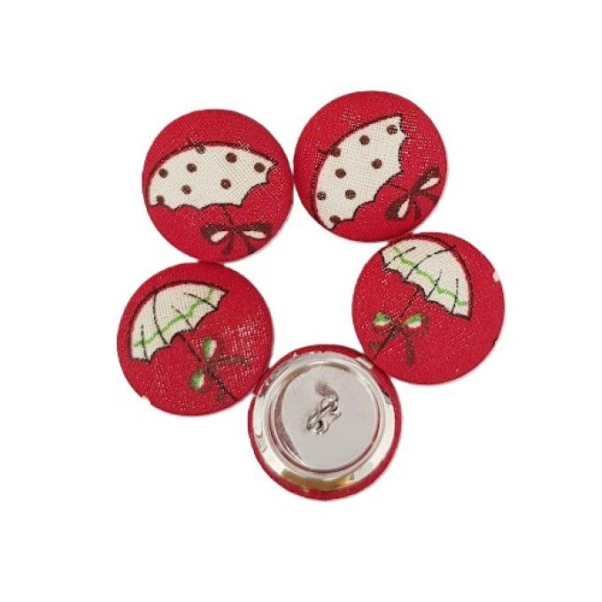 Bouton tissu à coudre Ref 12