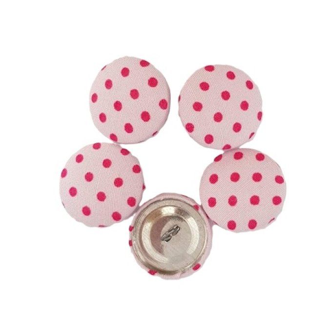 Bouton tissu à coudre Ref 15
