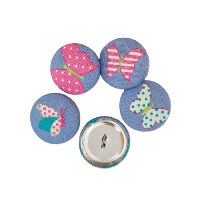 Bouton tissu à coudre Ref 6