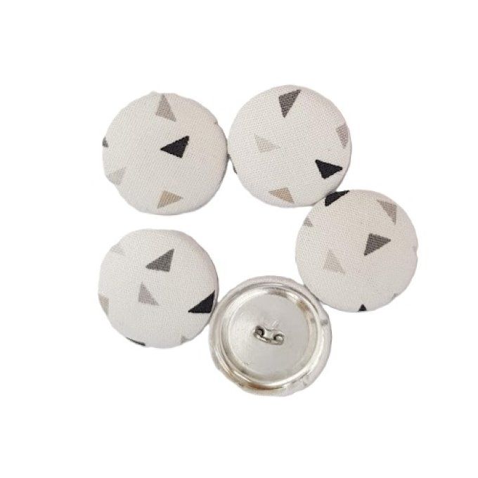 Bouton tissu à coudre Ref 8