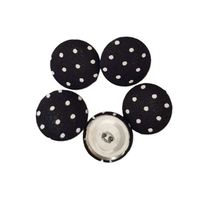 Bouton tissu à coudre Ref 9