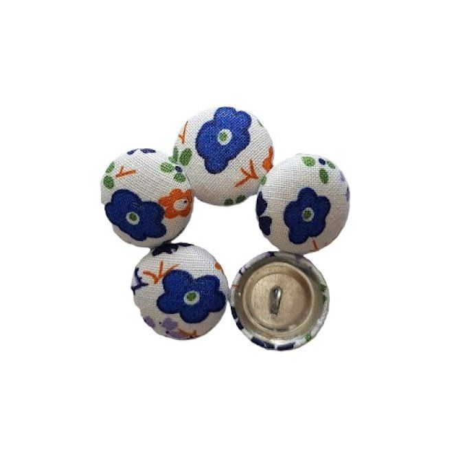 Bouton tissu à coudre Ref 18