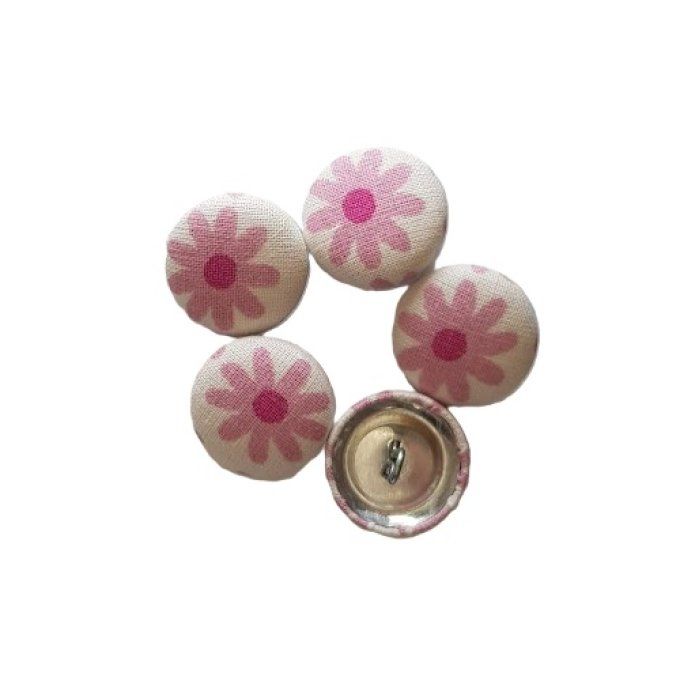 Bouton tissu à coudre Ref 19