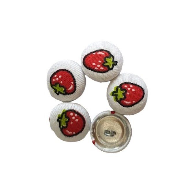 Bouton tissu à coudre Ref 20