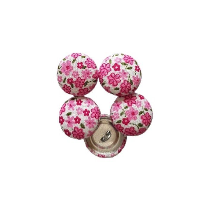 Bouton tissu à coudre Ref 24