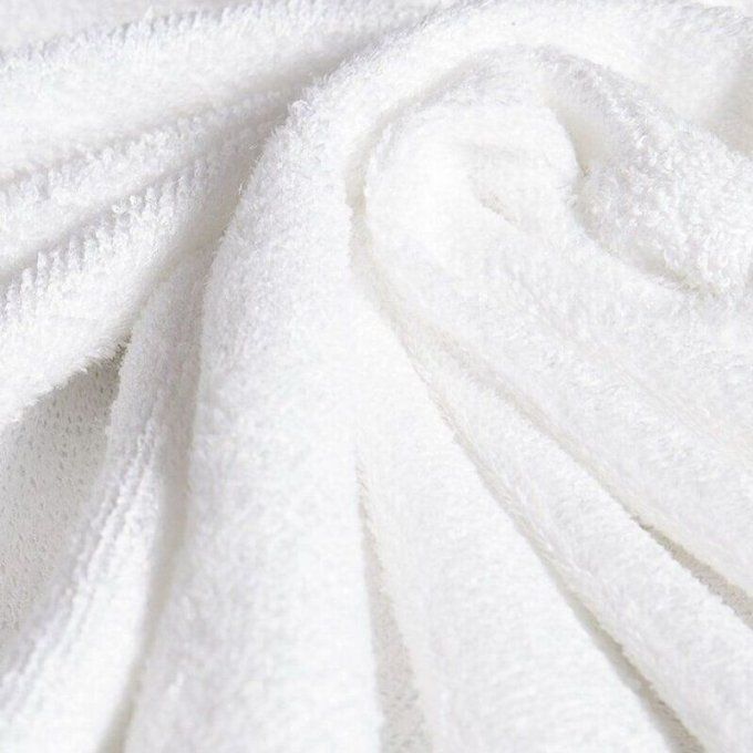 Eponge microfibre- Blanc 50 x 150  cm 