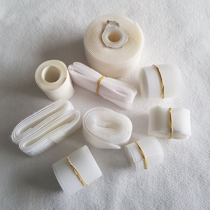 Lot scratch à coudre 38 et 50 mm destockage