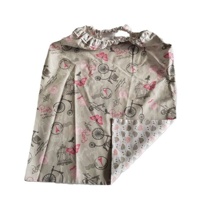 Serviette élastiquée bébé/enfant - Vélo Paris